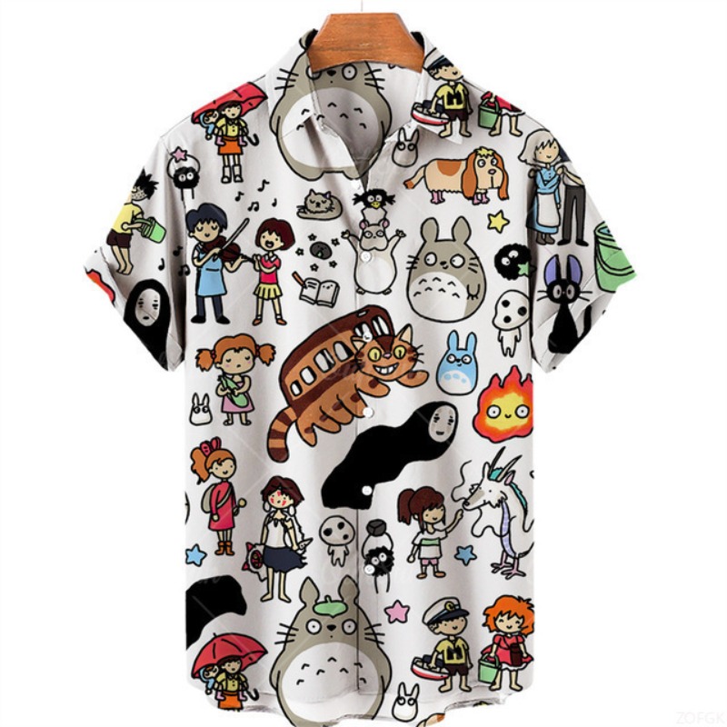 3D Printing Aliexpress - Camicia a maniche corte da uomo