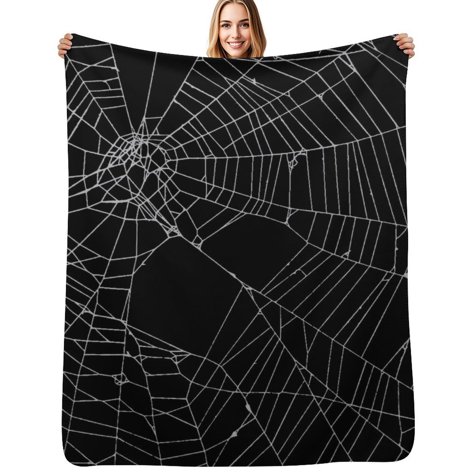 3D Printing Web - Coperta SpiderWeb in pile di flanella