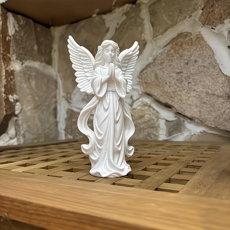 3D Printing Gold - Statuetta Religiosa di Angelo in Preghiera