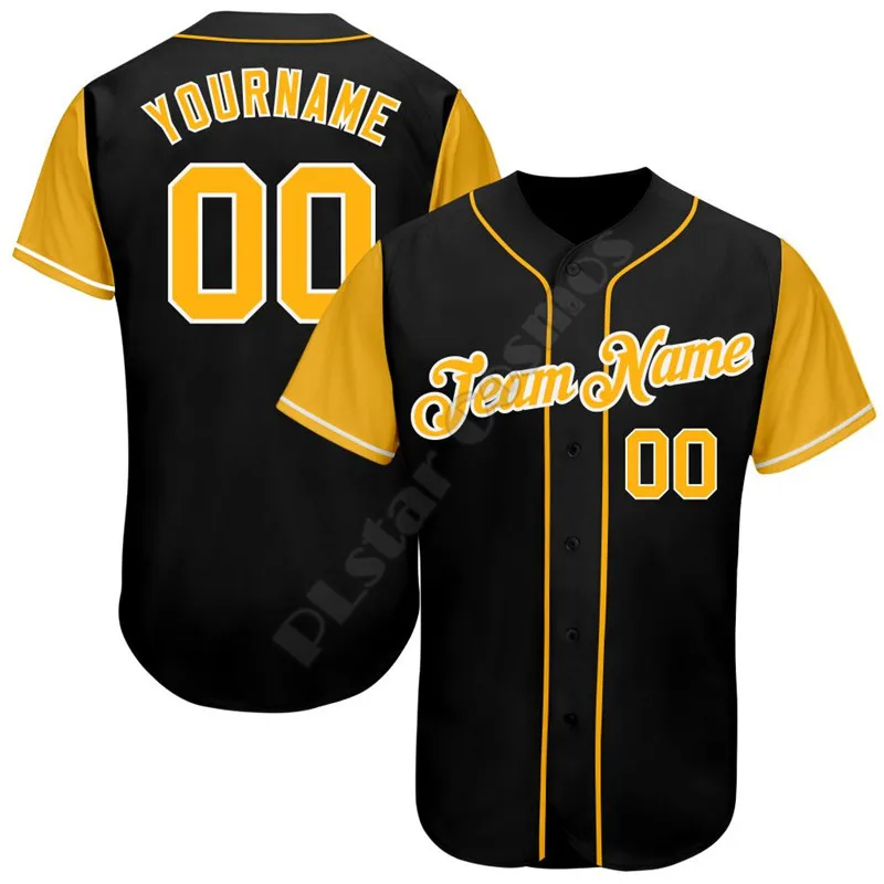 3D Printing Gold - PLstar Cosmos Baseball Jersey Shirt nome