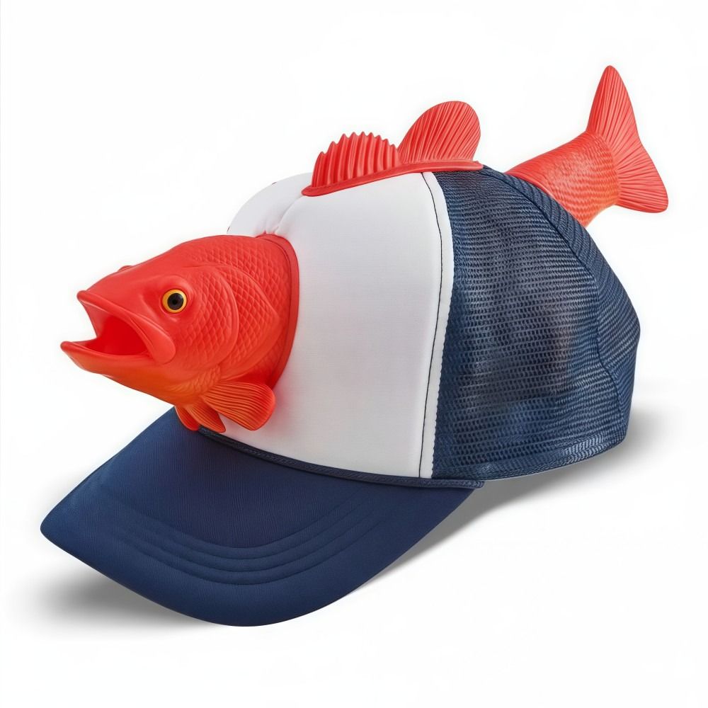 3D Printing Lure - Divertente Cappello da Camionista 3D a