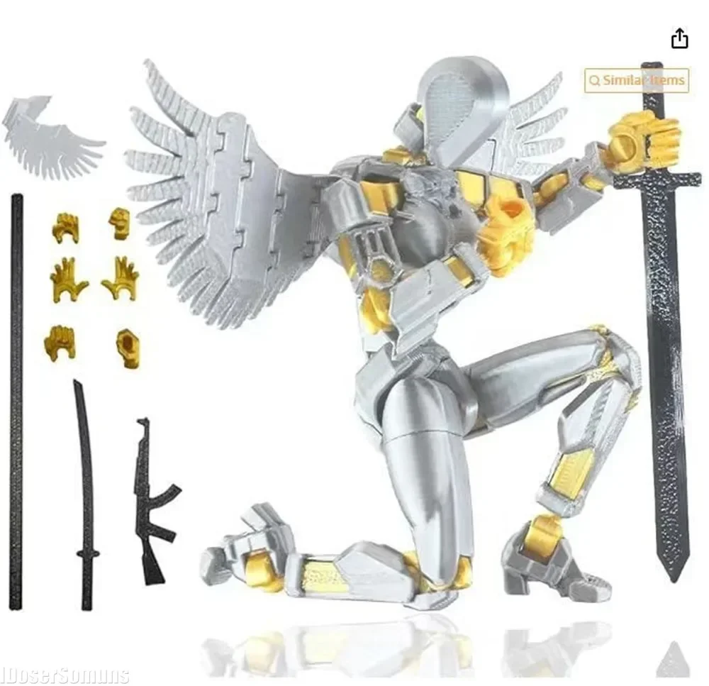 3D Printing For Dummies - 3D Stampato Giocattoli Action Figures FAI