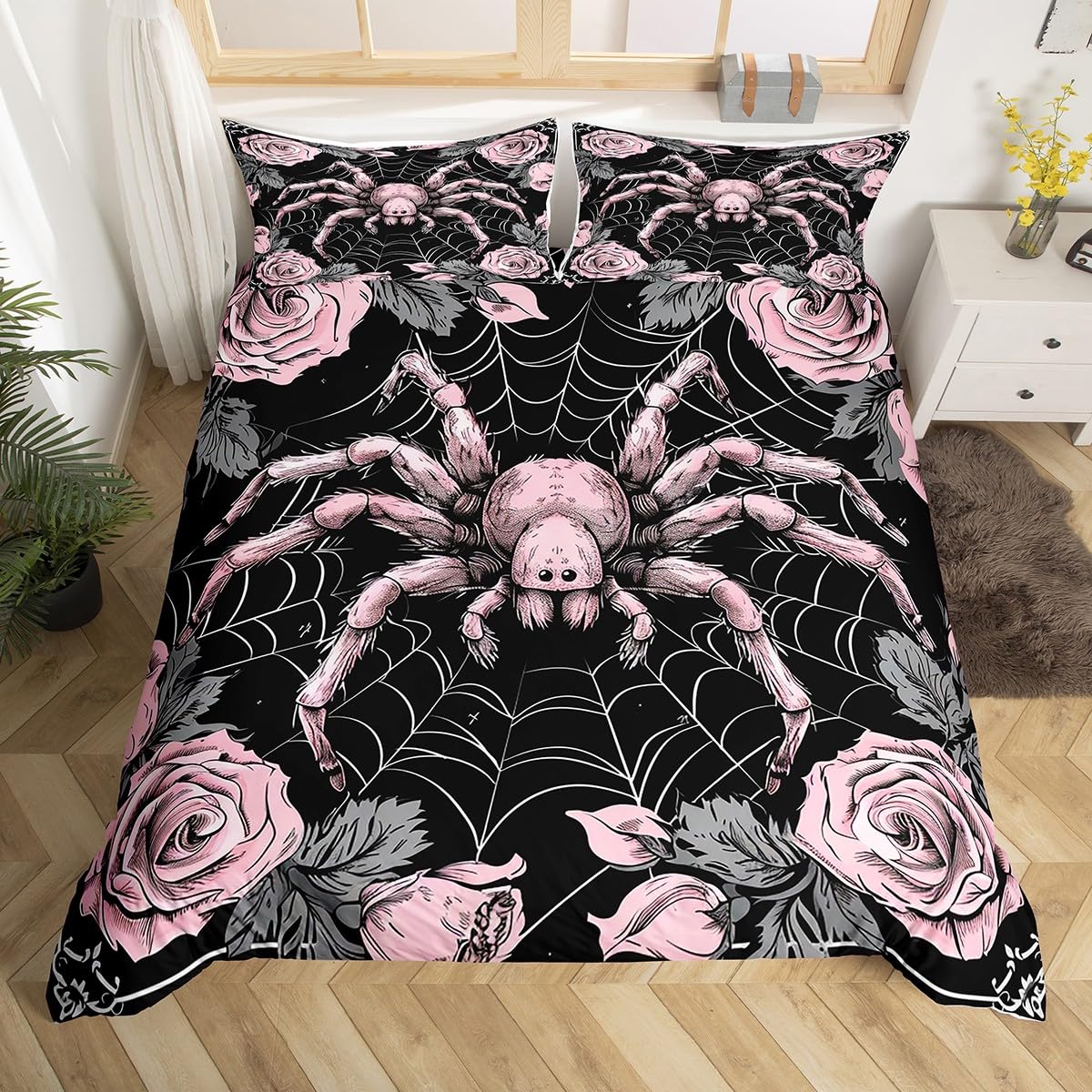 3D Printing Web - Copripiumino Halloween Ragnatela per Letto Matrimoniale