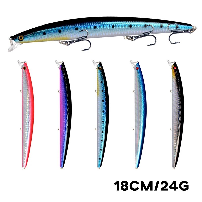 3D Printing Lure - Minnow Richiamo di Pesca Laser Esca