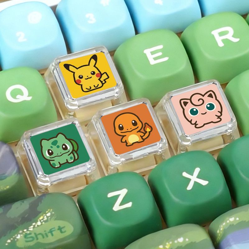 3D Printing Keyboard - Tastiera Meccanica Pokémon Cross Axle con