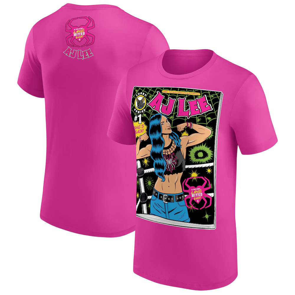 3D Printing Web - T-shirt da uomo rosa AJ Lee