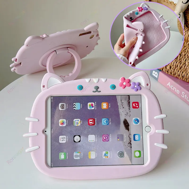 3D Printing Housing - Custodia 3D Gatto Carino per iPad