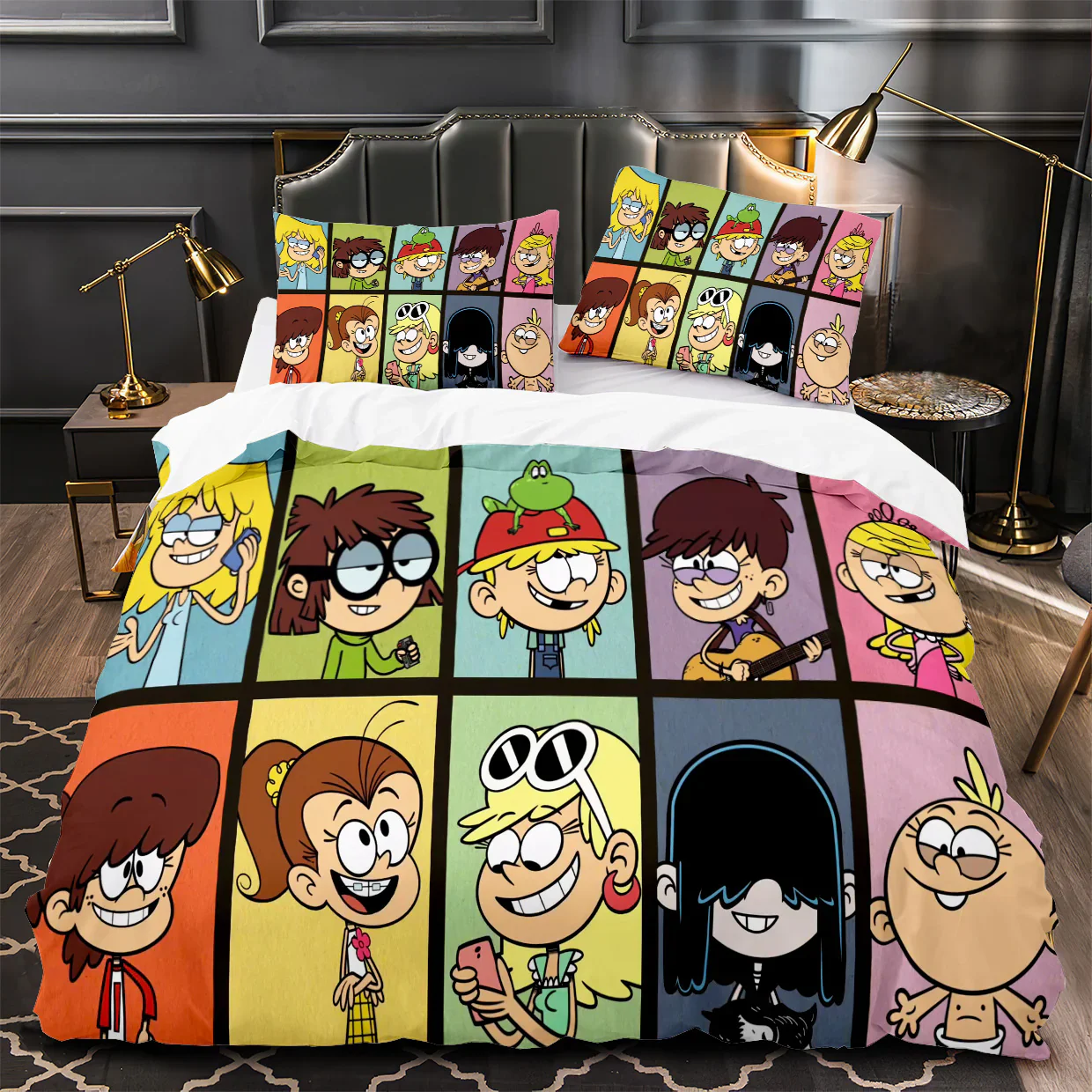 3D Printing Housing - Cartoon Loud House 3D stampato copripiumino