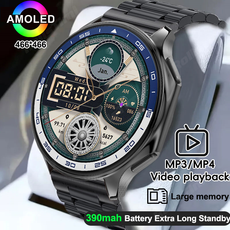 3D Printing Watch - 1.43 AMOLED Astuto Della Vigilanza 3D