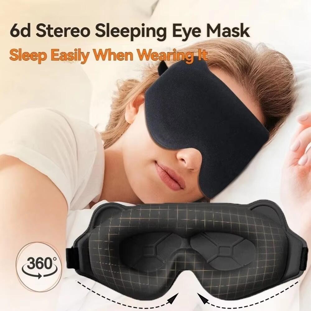 3D Printing Mask - Nuova Maschera per Dormire 3D Stereoscopica,