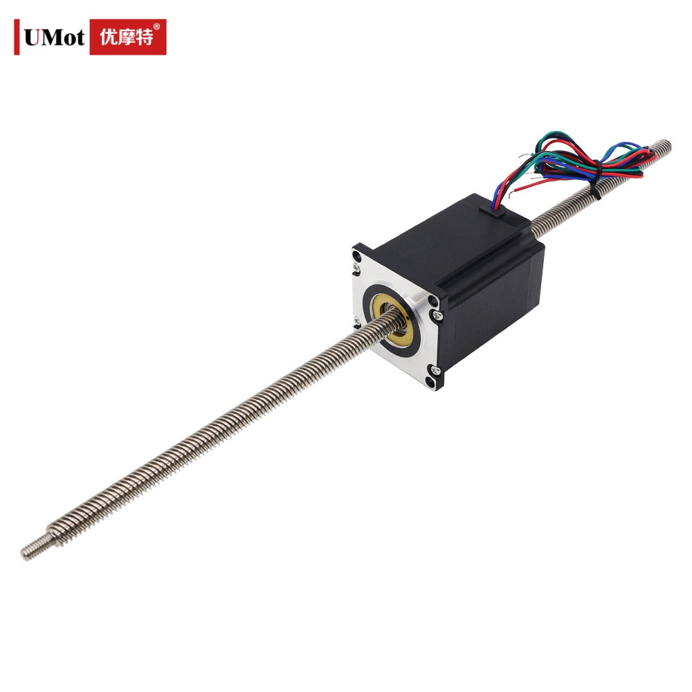 Lead Screw Stepper - UMOT 57*76mm 2.4Nm Tr9.52*3.18/Tr10*10 Nema23 Vite