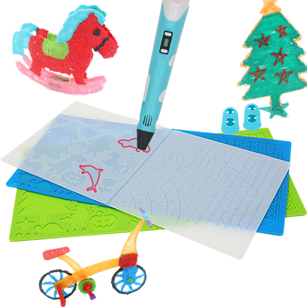 3D Printing Pen For Adults - Tappetino di design in silicone con