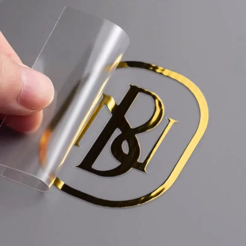 3D Printing Gold - 100 Pezzi Adesivi 3D Personalizzati con