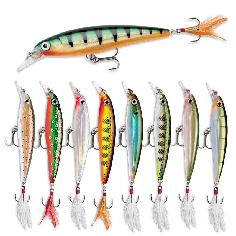 3D Printing Lure - Esche da pesca galleggianti per pesciolini
