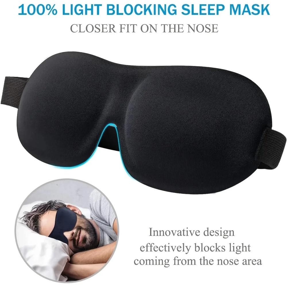 3D Printing Mask - Mascherina per Dormire 3D, Fascia per