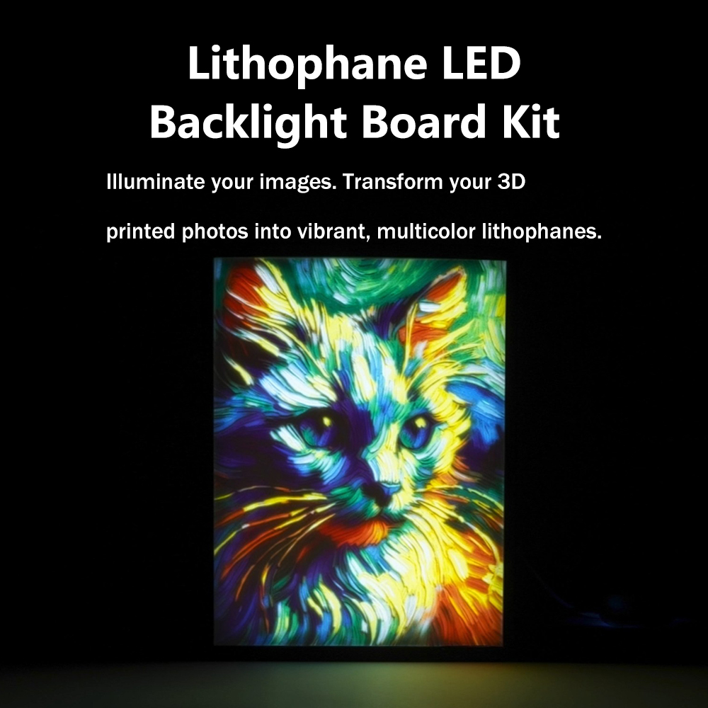 KC010 Litophane CMYK PLAFilame - 3D Printing Website recensione e prezzo
