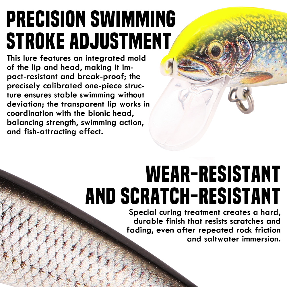 Esche da Pesca B&U Sinking Min - 3D Printing Lure recensione e prezzo