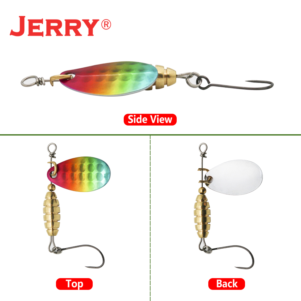 Jerry Spear esca spinner in me - 3D Printing Lure recensione e prezzo