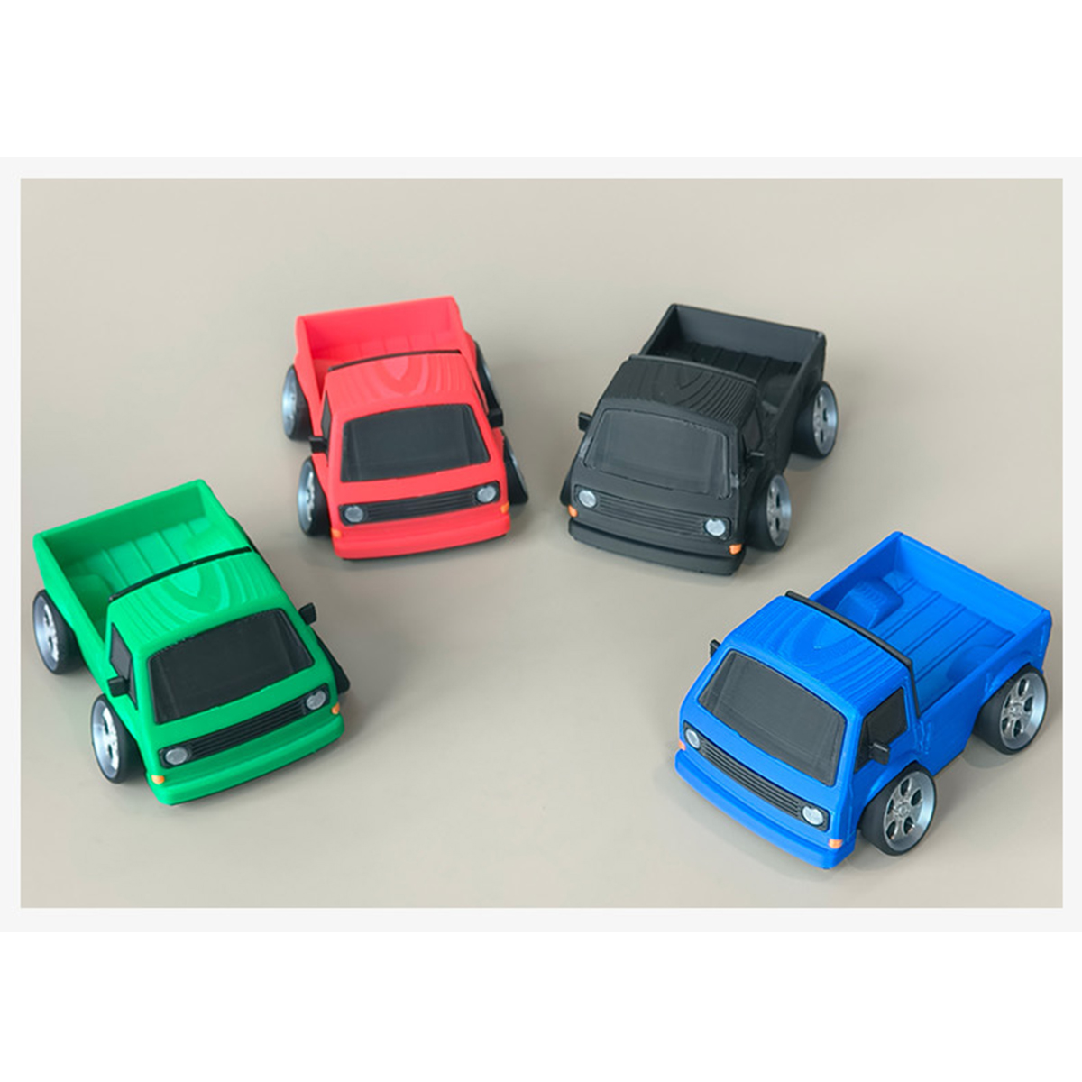 Modellino 3D di Pickup T3 Retr - 3D Printing Diecast Cars recensione e prezzo