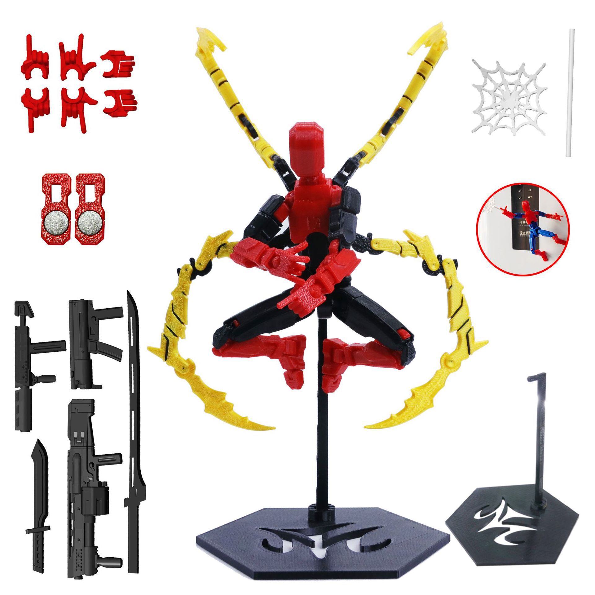 Modello di robot stampato in 3 - 3D Printing For Dummies recensione e prezzo