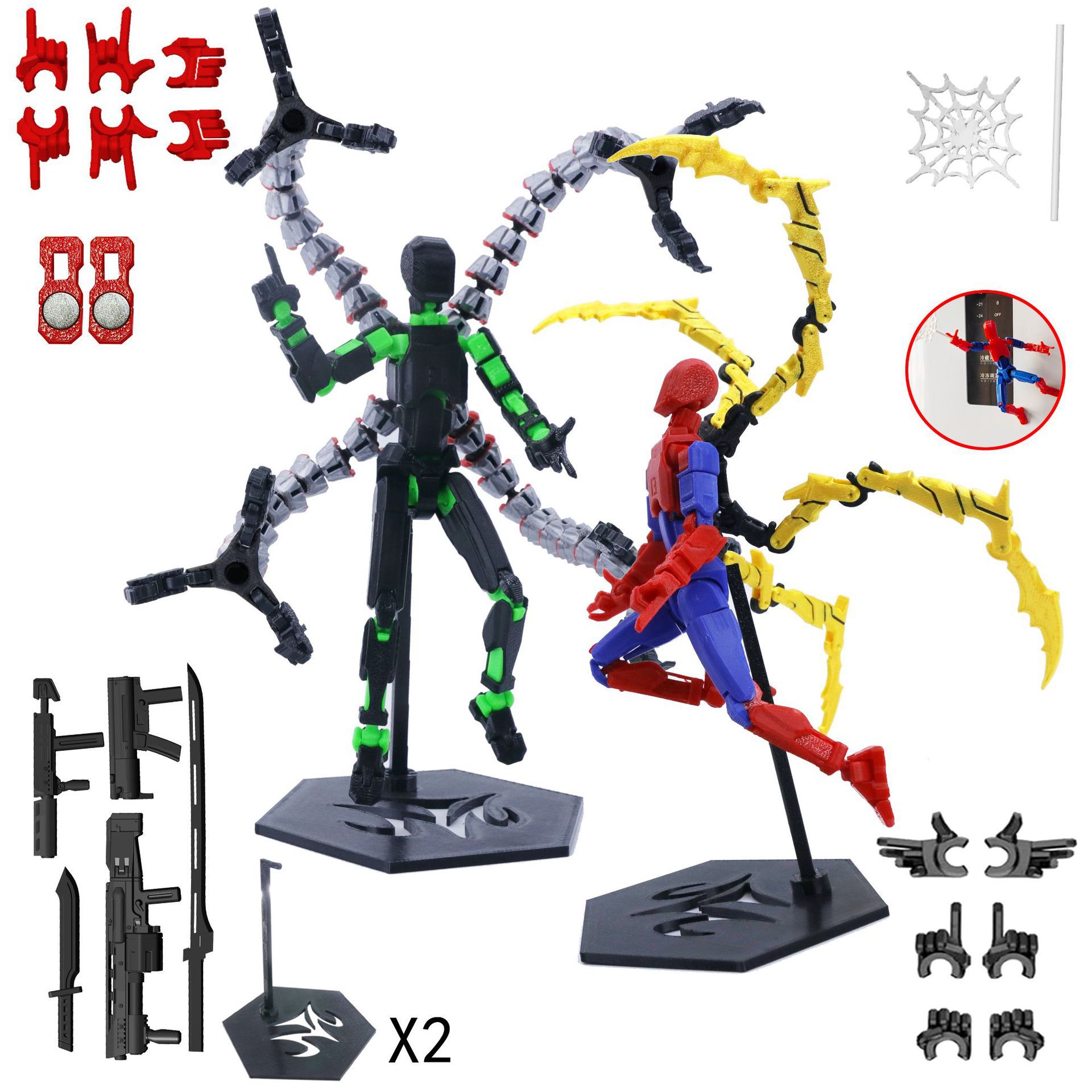 Modello di robot stampato in 3 - 3D Printing For Dummies recensione e prezzo