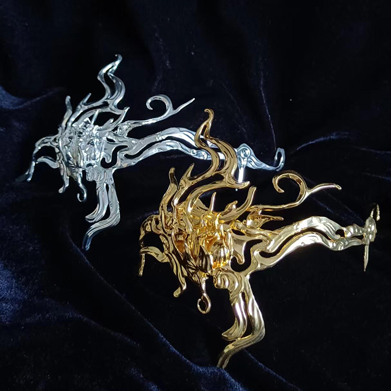 Maschera mezza faccia in resin - 3D Printing Gold recensione e prezzo