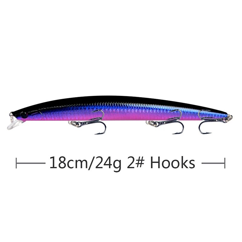 Minnow Richiamo di Pesca Laser - 3D Printing Lure recensione e prezzo