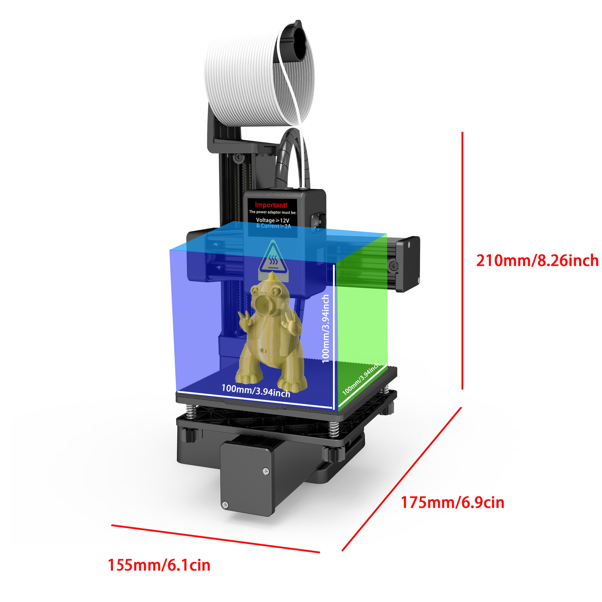 Stampante 3D K10 Entry Level,  - 3D Printing Design Software recensione e prezzo