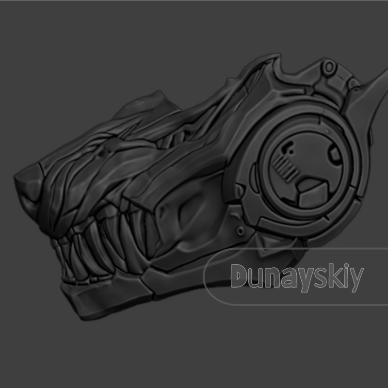 Maschera di Valko Wolf da Love - 3D Printing Mask recensione e prezzo