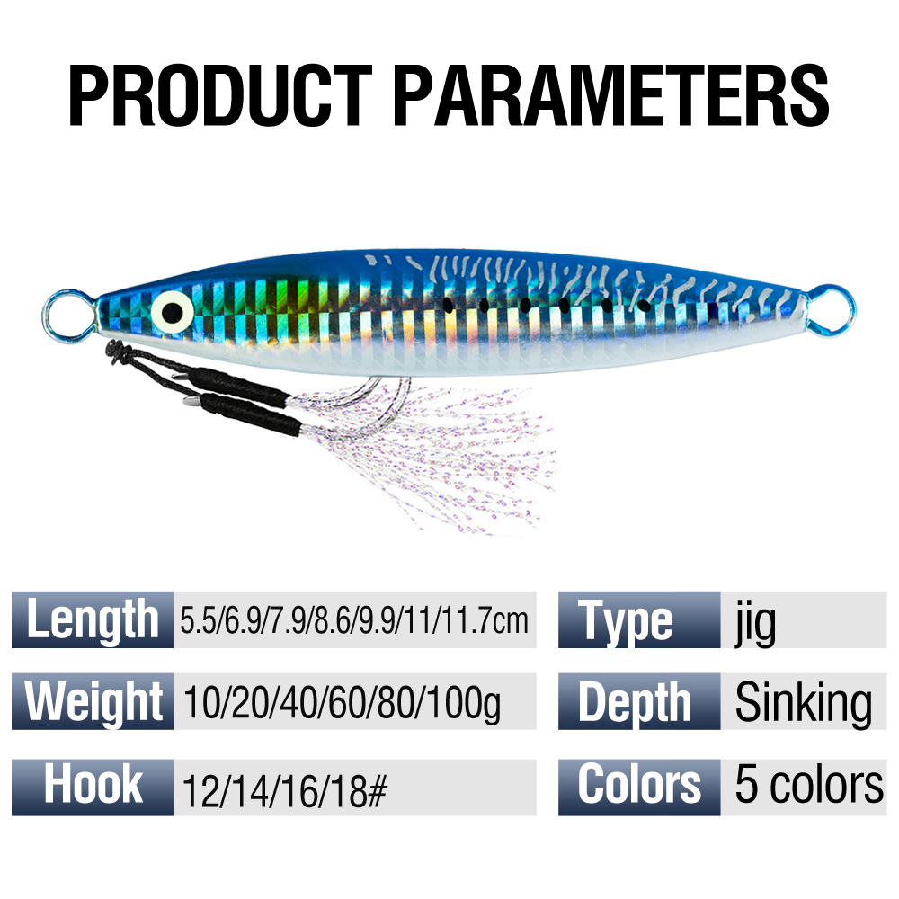 5 pezzi esca da pesca luminosa - 3D Printing Lure recensione e prezzo