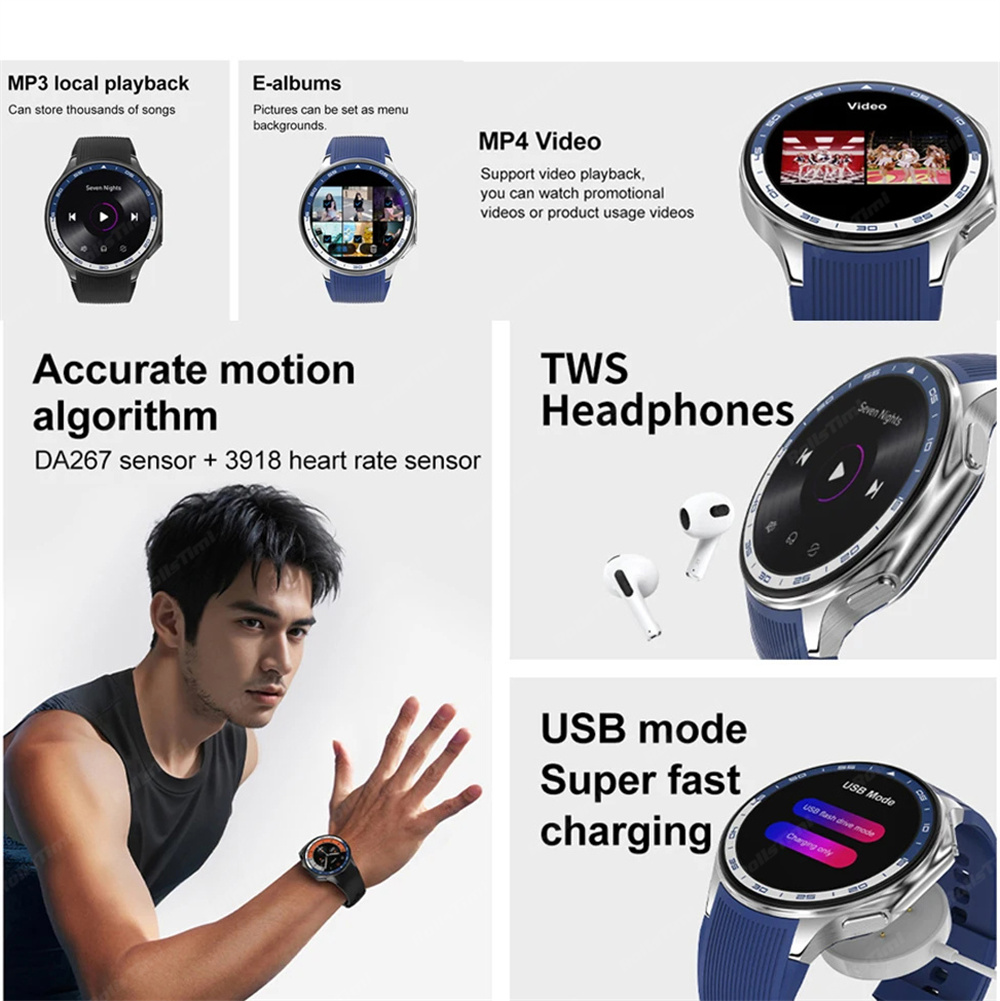 1.43 AMOLED Astuto Della Vigil - 3D Printing Watch recensione e prezzo