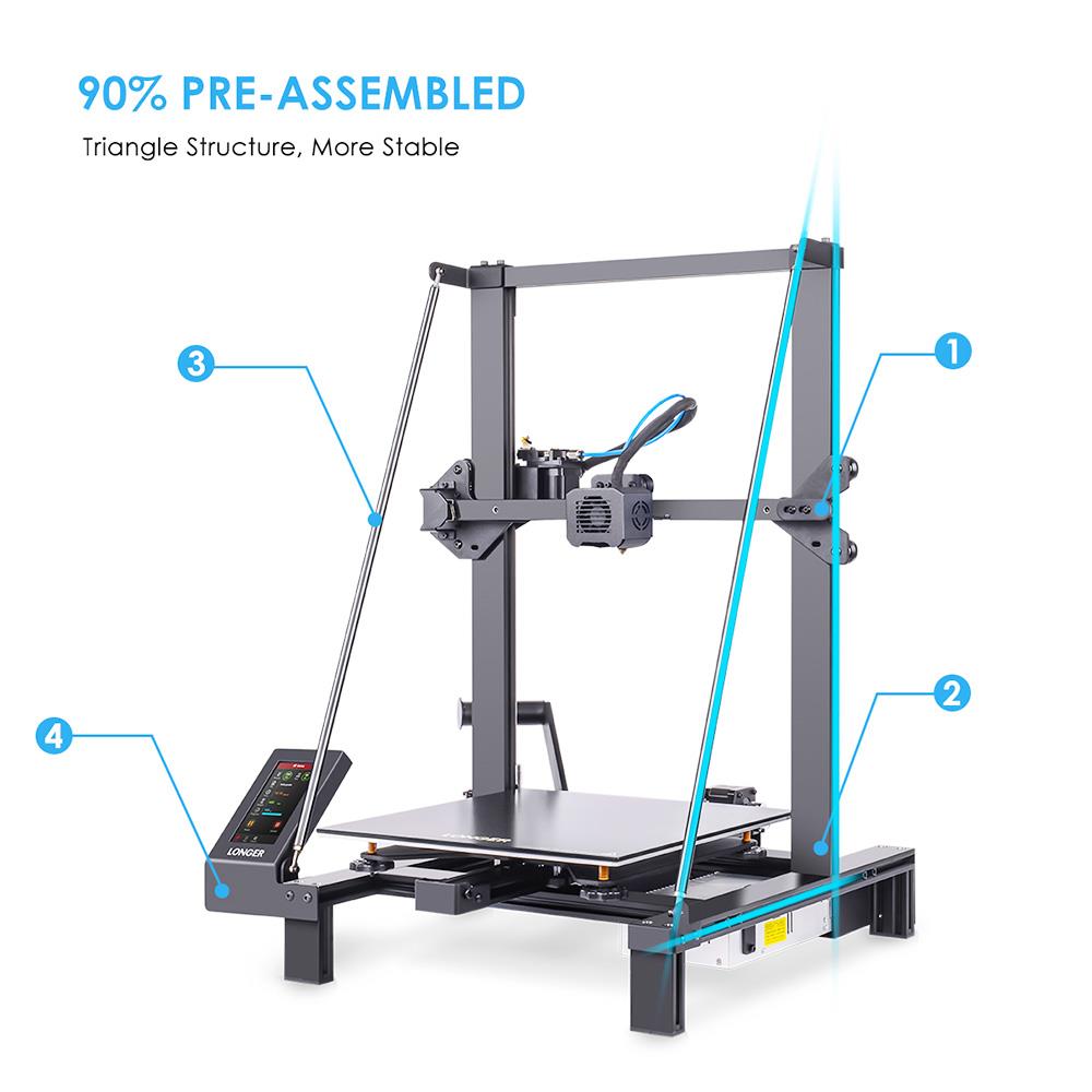 Stampante 3D LONGER LK5 Pro, 9 - 3D Printing Design Software recensione e prezzo