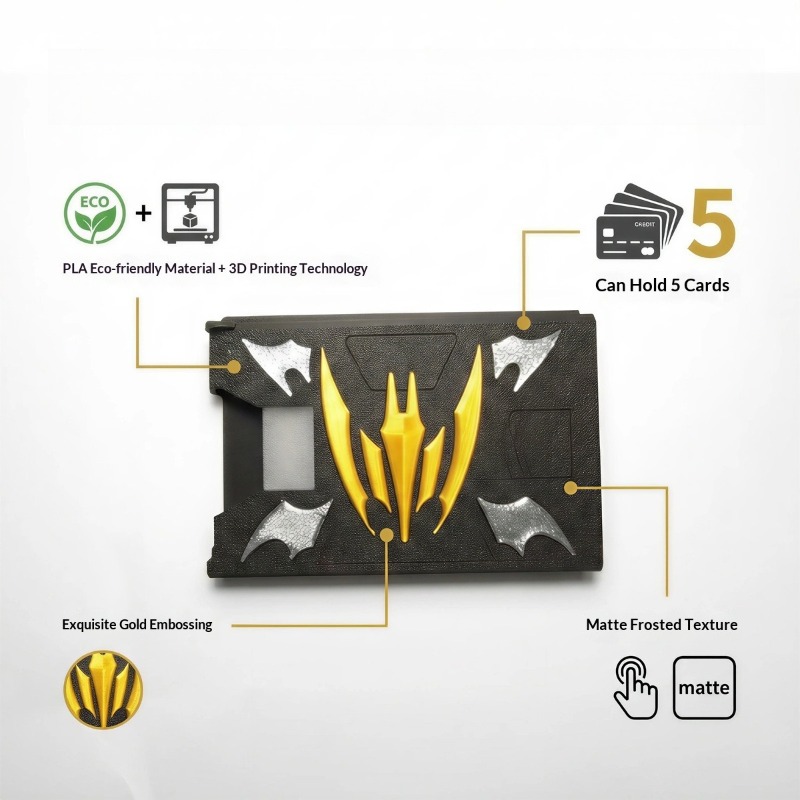 Porta carte stampato in 3D Kam - 3D Printing For Dummies recensione e prezzo