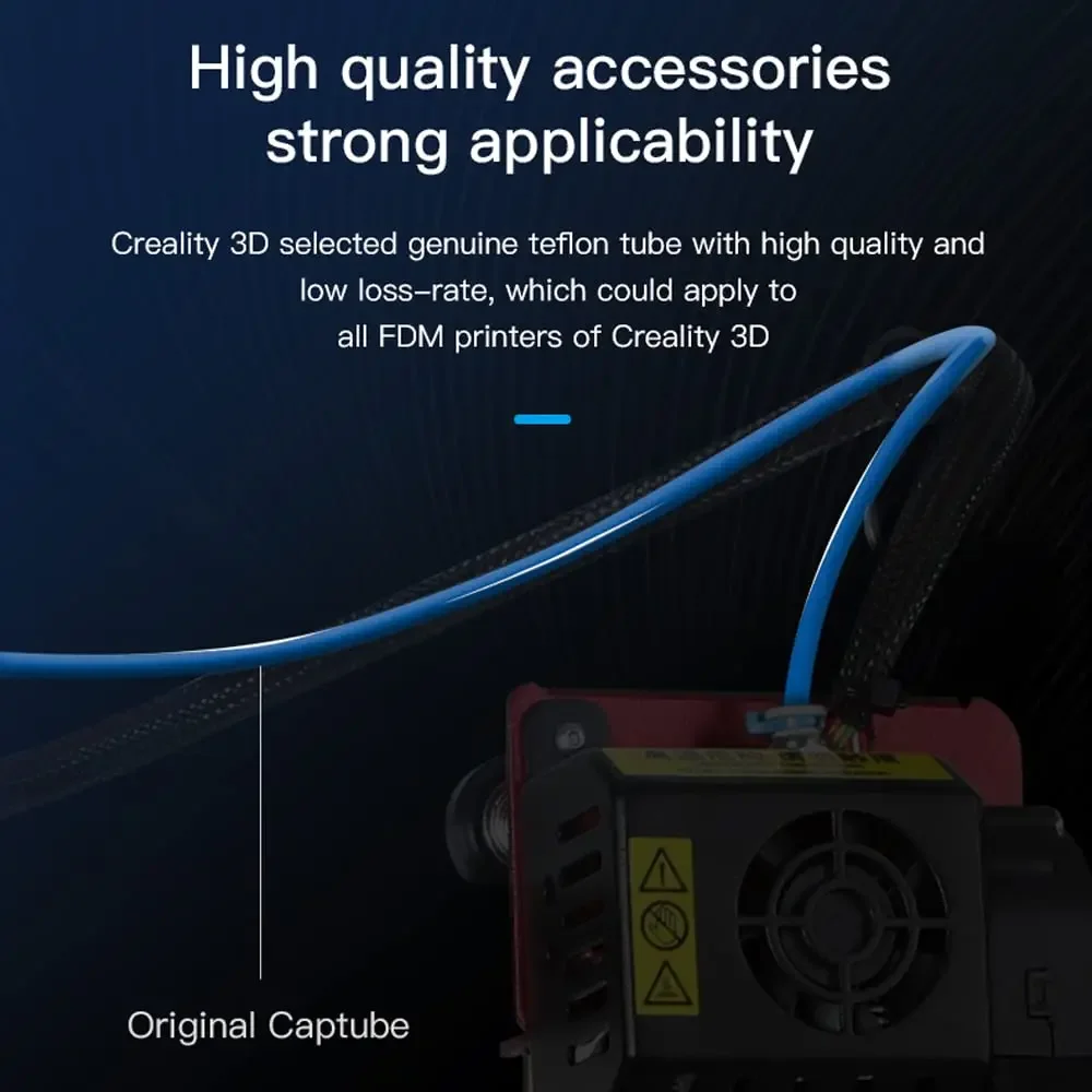 Tubo PTFE Bowden Blu CREALITY  - 3D Printing Website recensione e prezzo