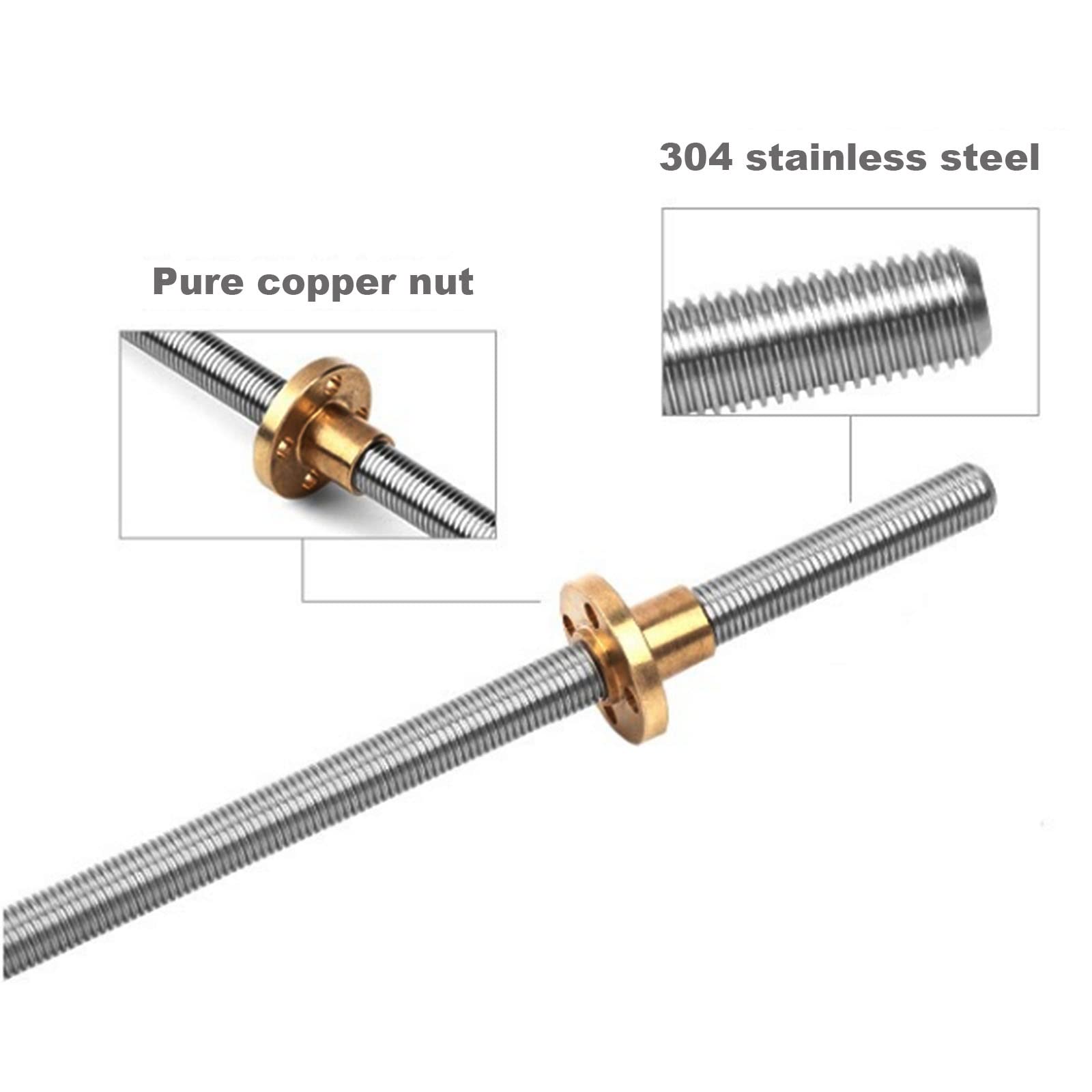Vite trapezoidale T10 in accia - Lead Screw Stepper recensione e prezzo