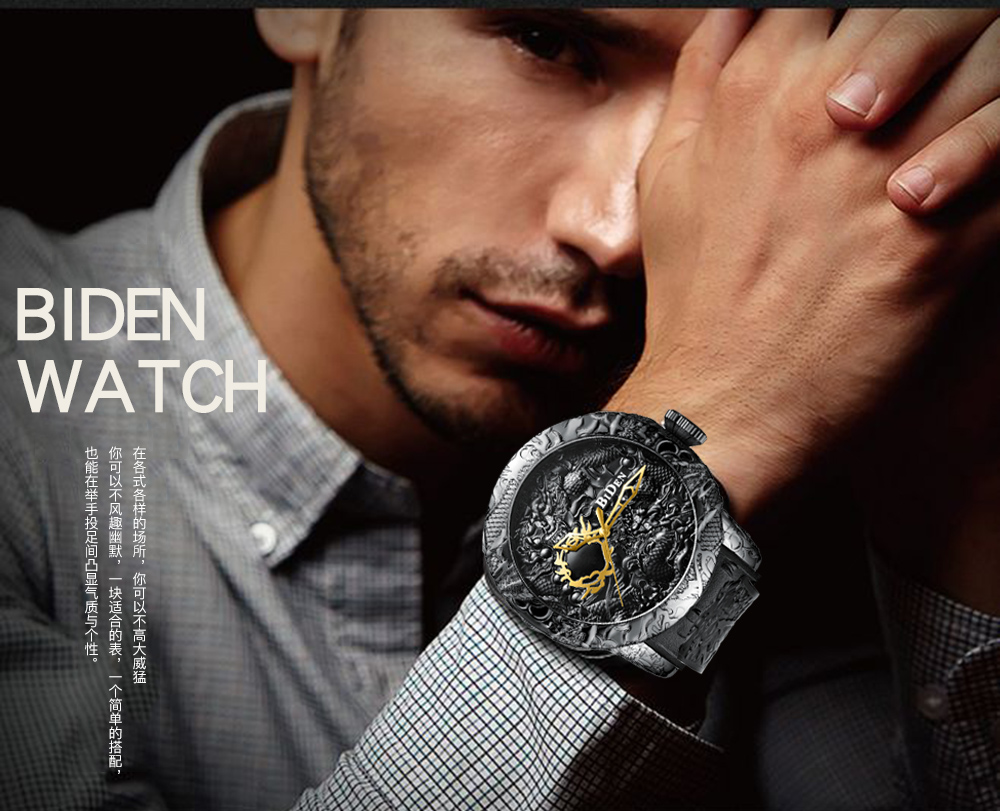 Orologio da uomo con scultura  - 3D Printing Watch recensione e prezzo