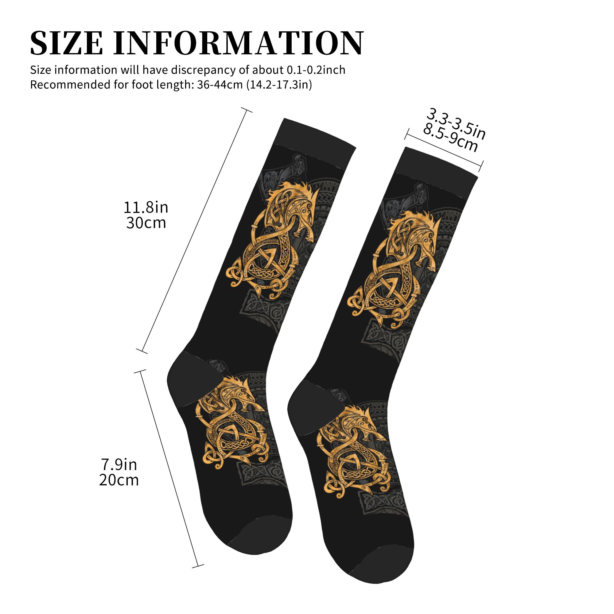 Calzini Harajuku Fighting Fenr - 3D Printing Gold recensione e prezzo