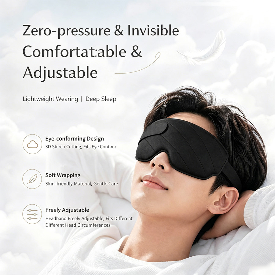 Maschera per dormire sagomata  - 3D Printing Mask recensione e prezzo