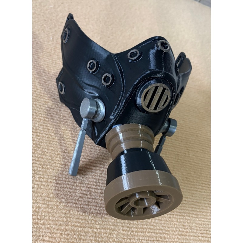 Maschera Antigas Nera Stampata - 3D Printing Mask recensione e prezzo