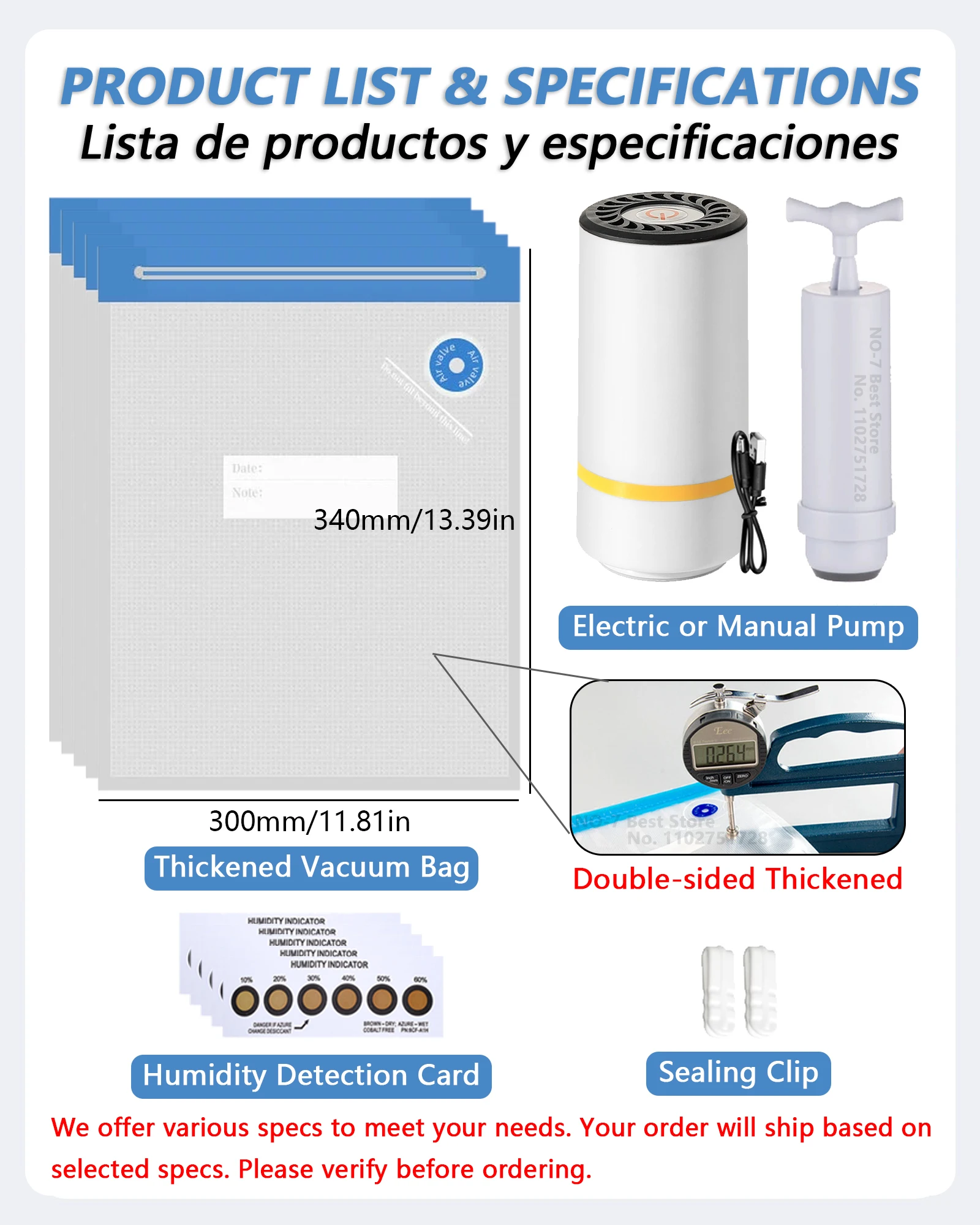 Sacchetto sottovuoto per filam - 3D Printing Website recensione e prezzo