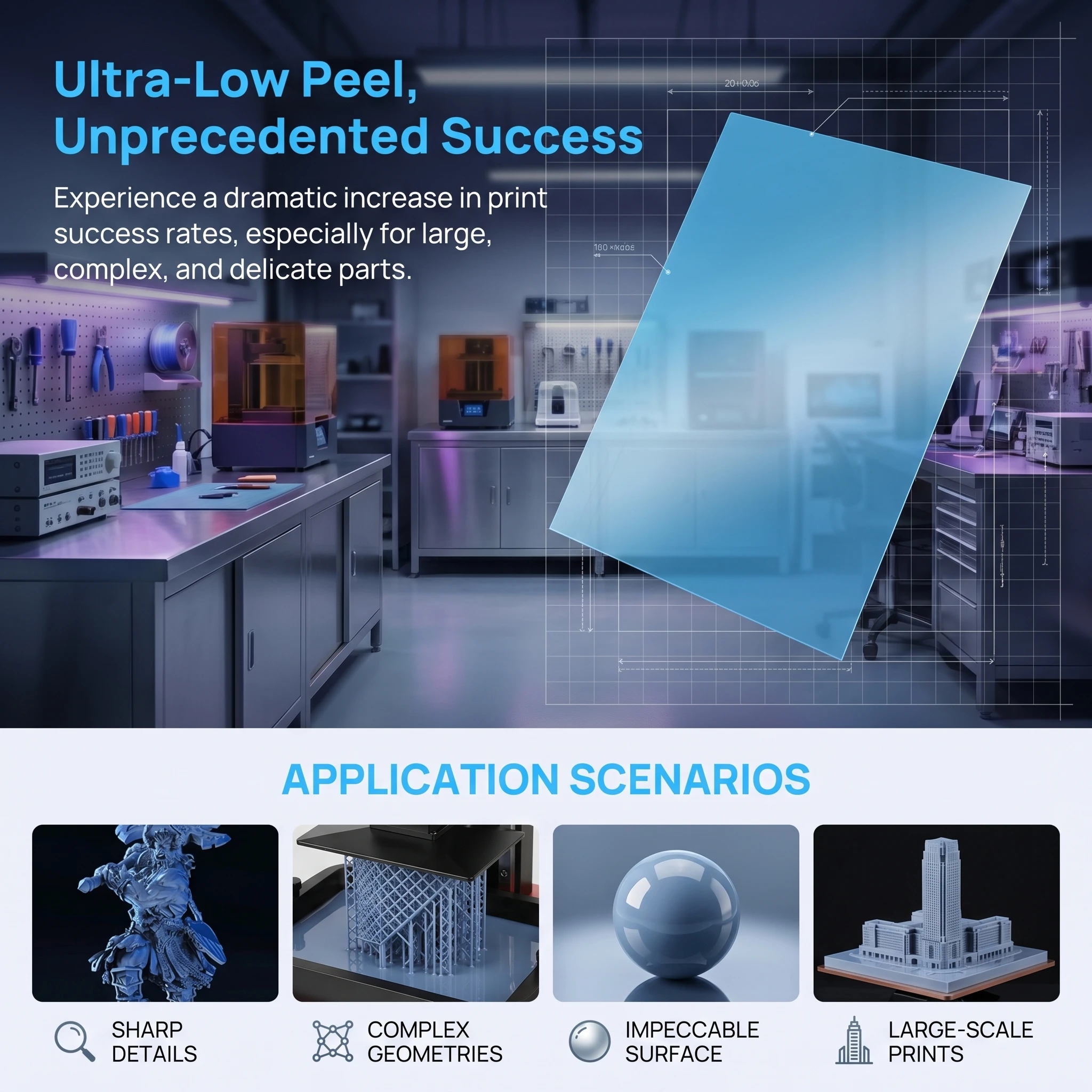 Pellicola di rilascio ACF ad a - 3D Printing Elegoo recensione e prezzo