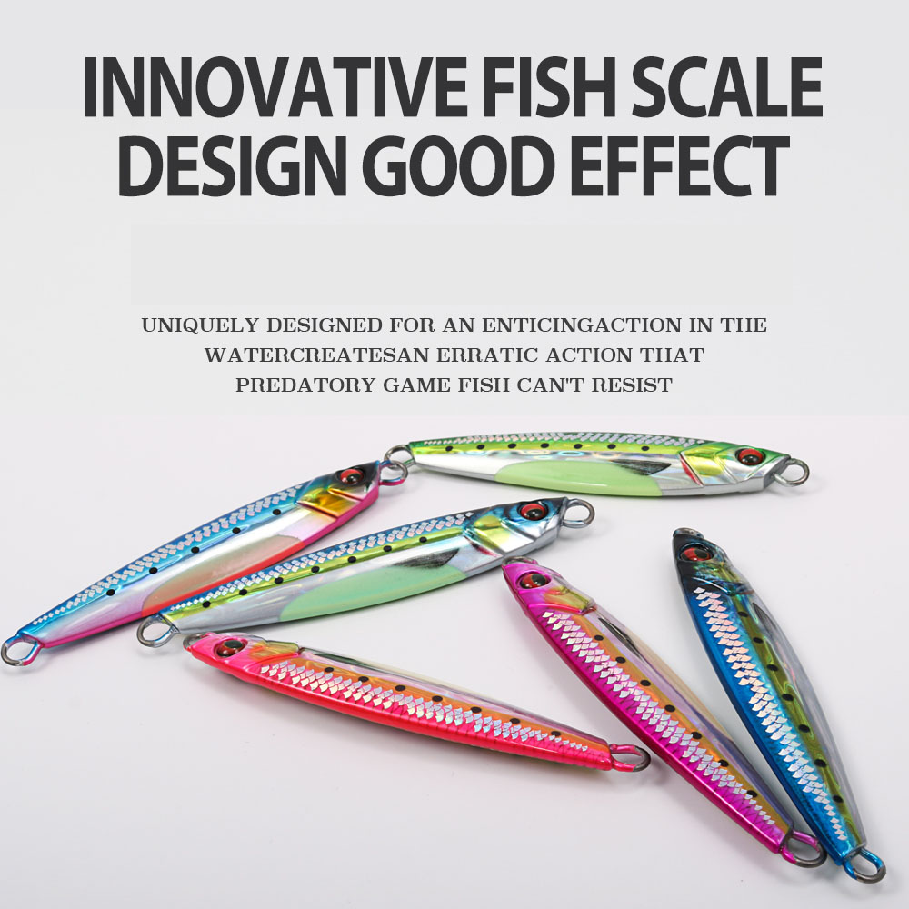 JIGGING PRO 40g 60g 80g Esche  - 3D Printing Lure recensione e prezzo