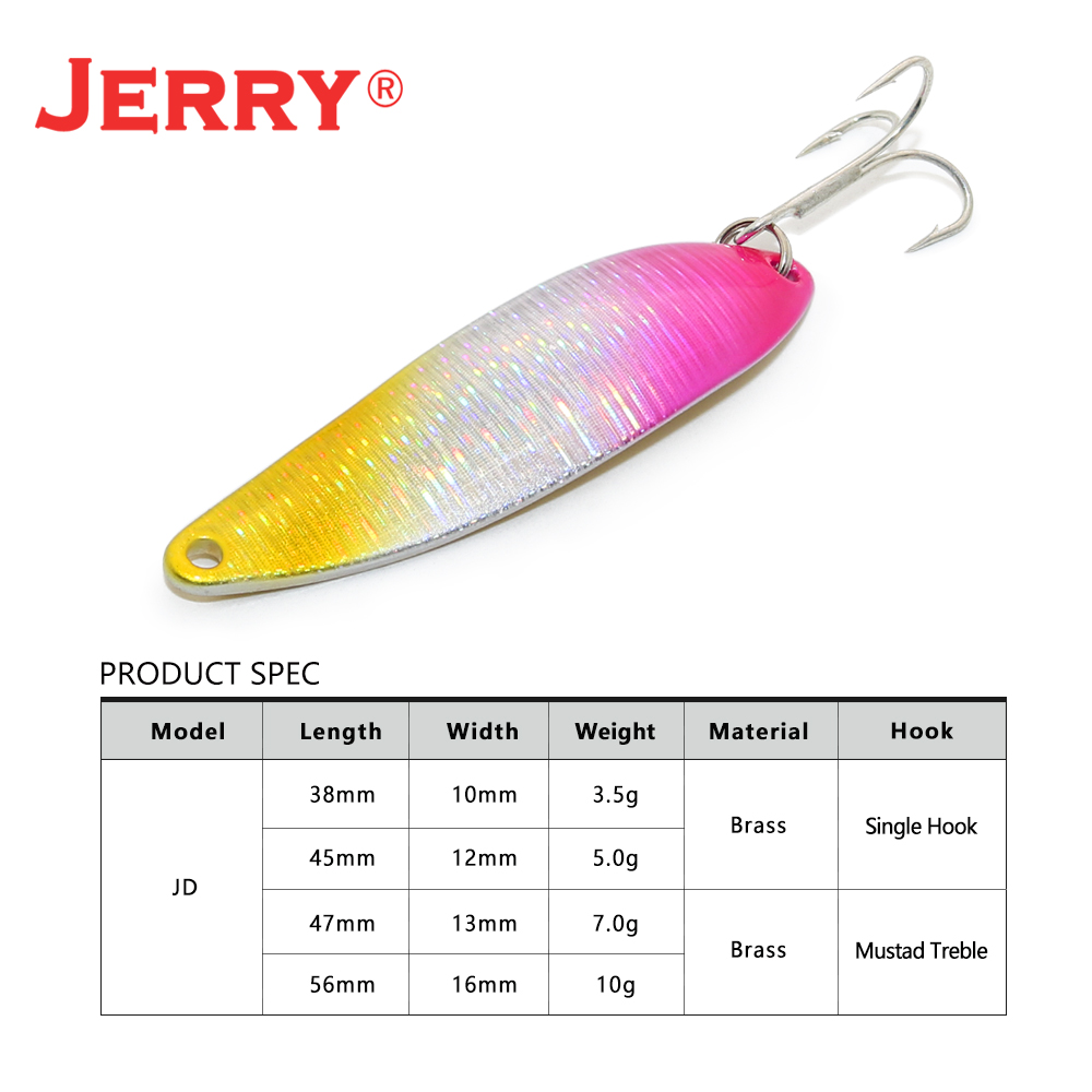 Jerry JD Artificial Spoon Lure - 3D Printing Lure recensione e prezzo
