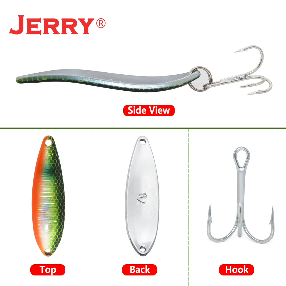 Jerry JD Artificial Spoon Lure - 3D Printing Lure recensione e prezzo