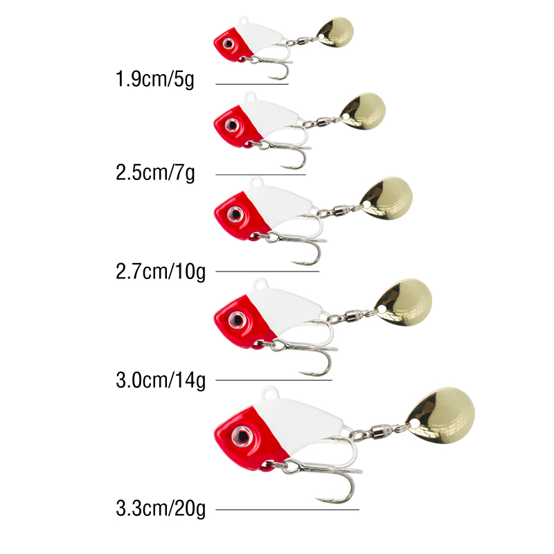 Set di 6 Esche Metalliche Rota - 3D Printing Lure recensione e prezzo